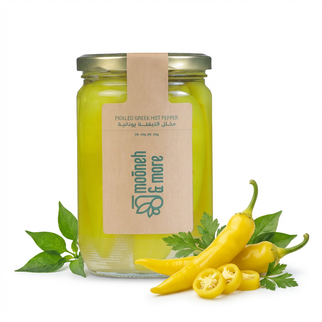 Pickled Greek Hot Pepper 650g