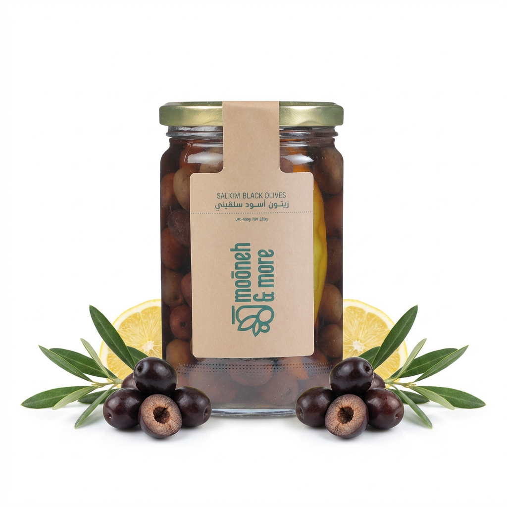 Salkini Black Olives 650g
